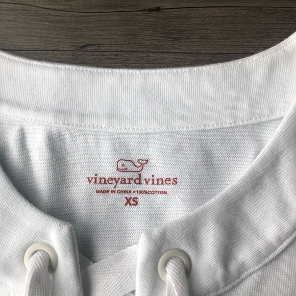 Vineyard Vines | Yacht Stripe Tie Front Knit Dress - Picture 4 of 6